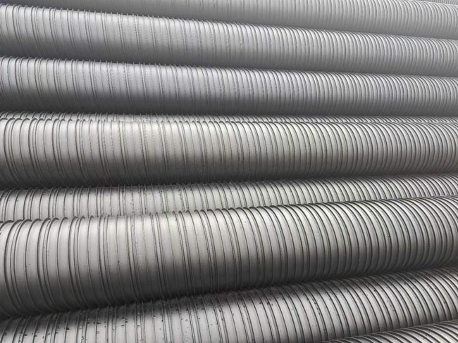 HDPE塑钢缠绕排水管