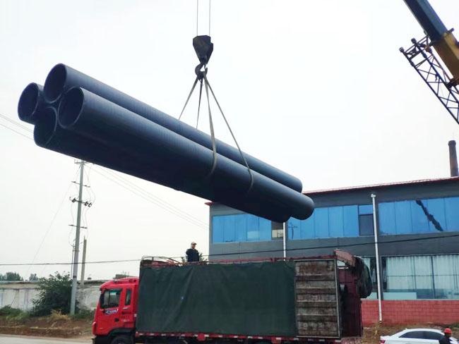 HDPE双壁缠绕排水管