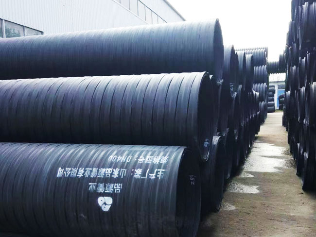 HDPE双壁缠绕排水管