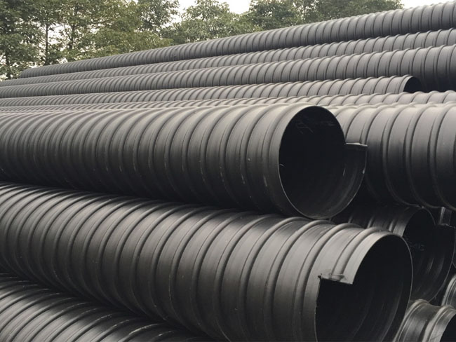 HDPE钢带增强螺旋波纹管