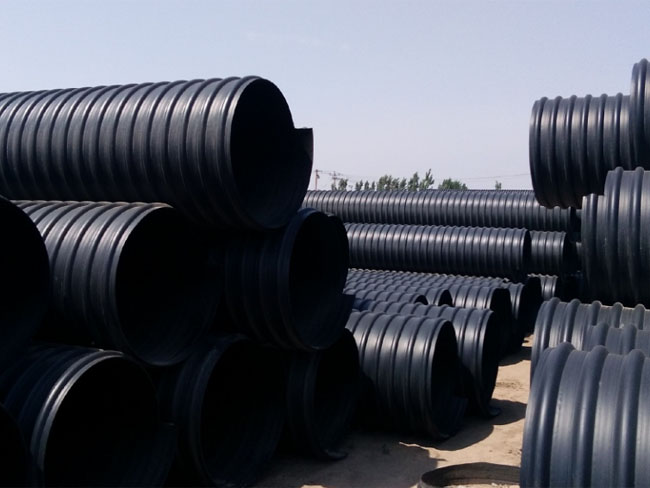 HDPE钢带增强螺旋波纹管