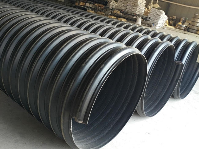 HDPE钢带增强螺旋波纹管