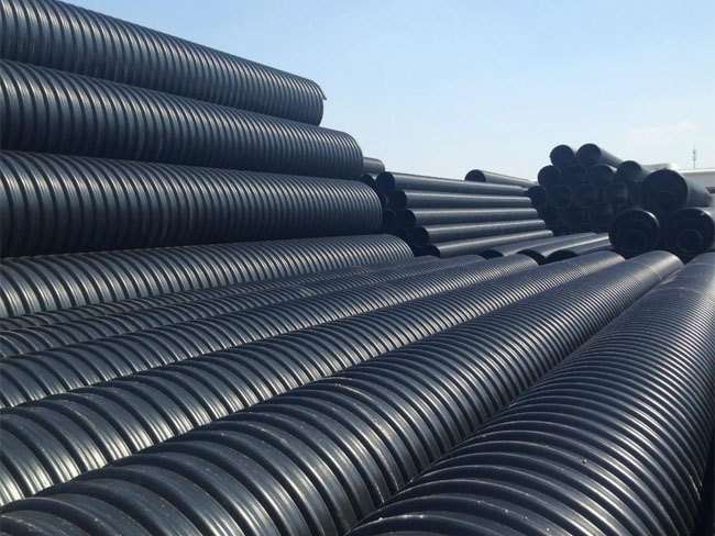 HDPE钢带增强螺旋波纹管