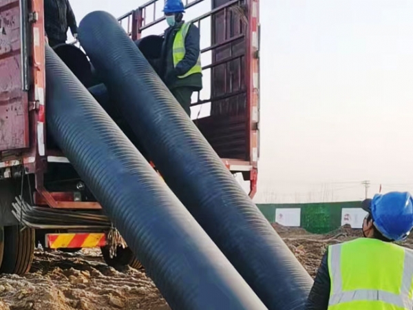 HDPE双壁缠绕排水管