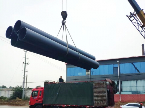 HDPE双壁缠绕排水管