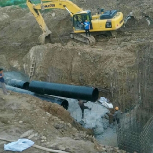 HDPE双壁缠绕排水管